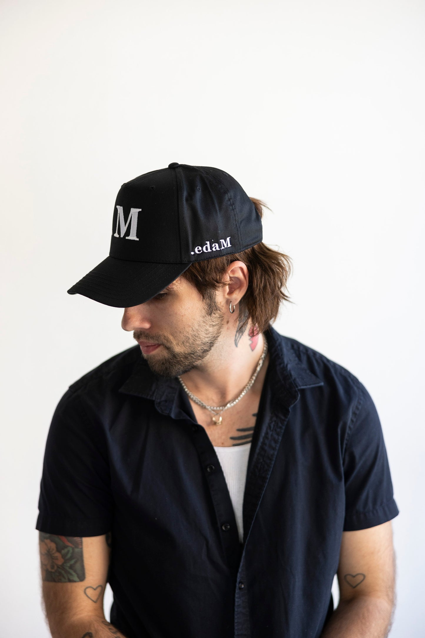 M Logo Hat (Black)