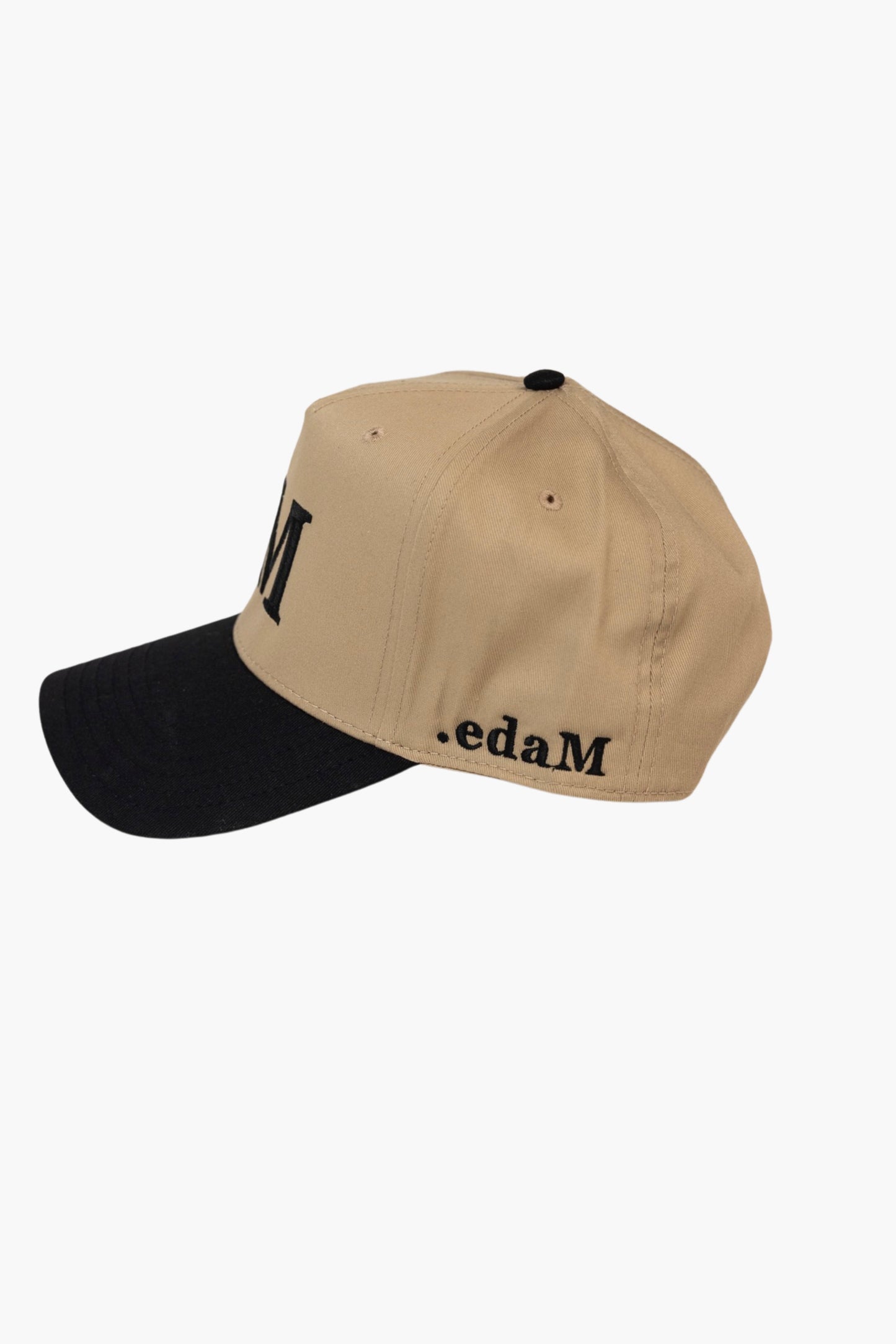 M Logo Hat (Black/Cream)